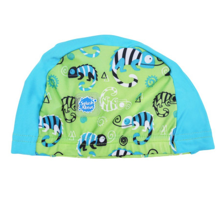 Detská UV plavecká čiapka Chameleón