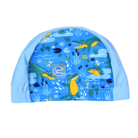 Detská UV plavecká čiapka Krokodíl