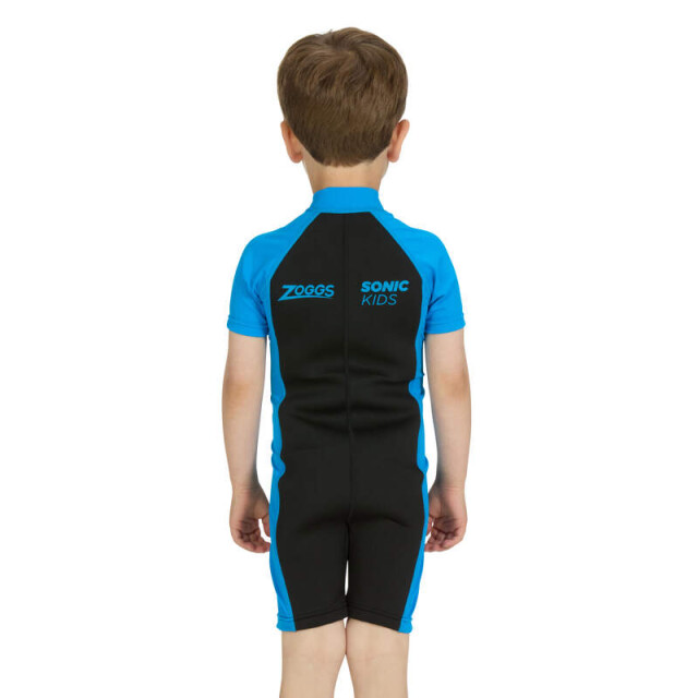 Detsk&yacute; plaveck&yacute; neopr&eacute;n Sonic Kids Modro-čierny
