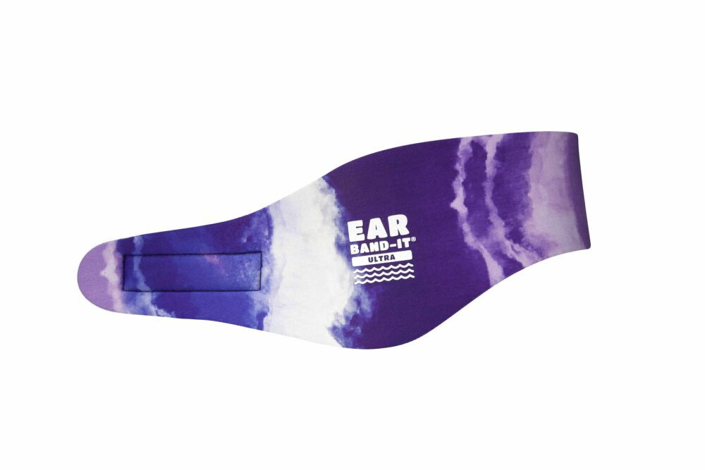 Ear Band-it Ultra Čelenka batikovaná Fialová