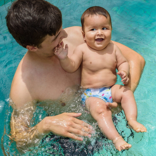 Freds Swim Nappy Modr&eacute;