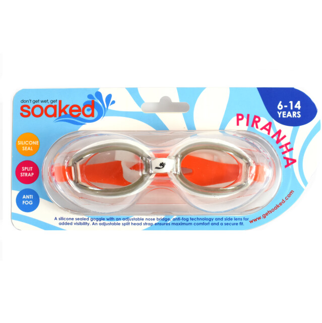 Junior plaveck&eacute; okuliare 6+ Piranha Oranžov&aacute;