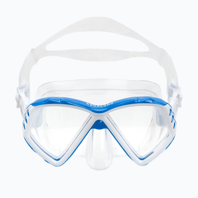 Juniorská potápačská maska Aqualung Cub Priesvitná/modrá