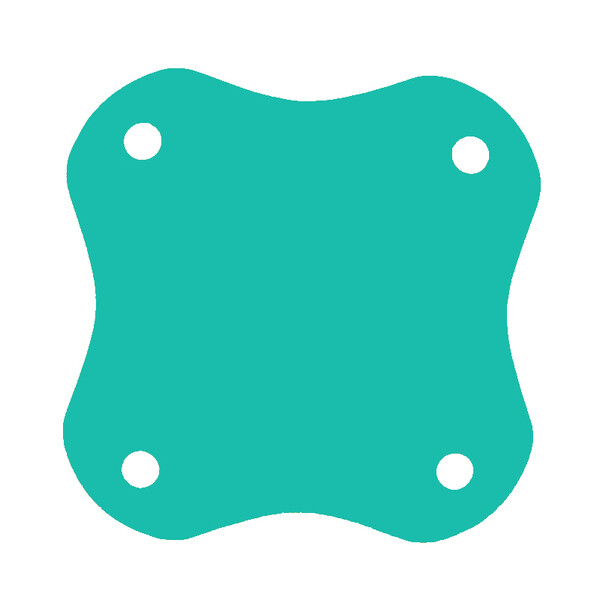 Plaveck&yacute; pont&oacute;n ostrov 4 otvory