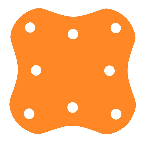 Plaveck&yacute; pont&oacute;n ostrov 4+4 otvory