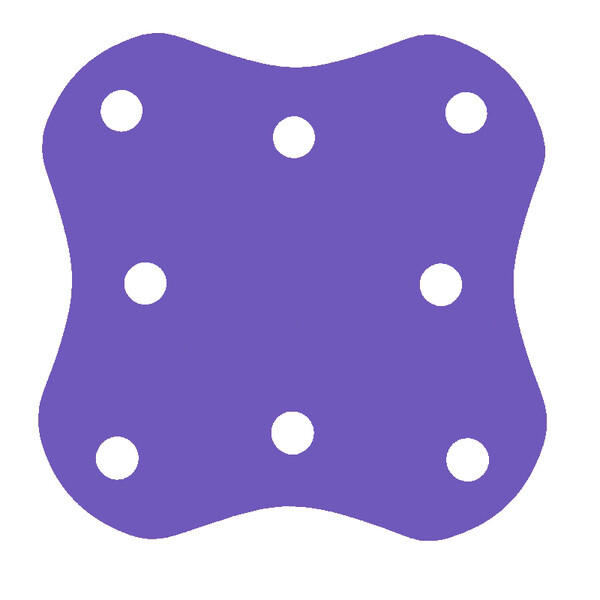 Plaveck&yacute; pont&oacute;n ostrov 4+4 otvory