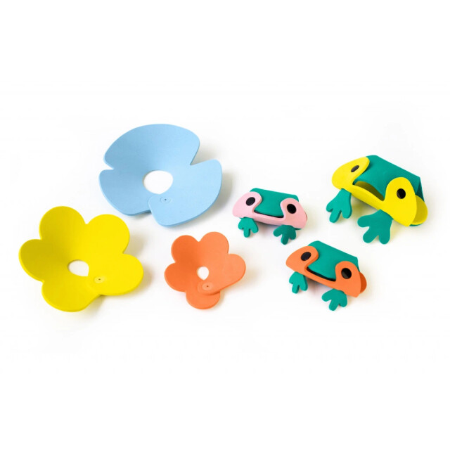 QUUTopia Žabie jazierko - Puzzle do vody 3D