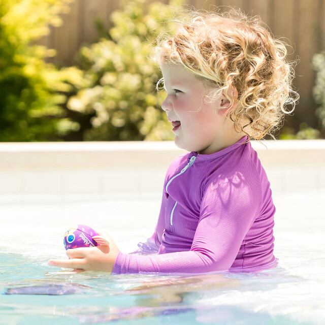 UV Tričko s dlh&yacute;m ruk&aacute;vom Fialov&aacute;